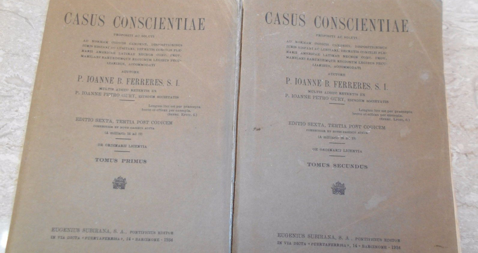 S414 Studio di alcuni casi di coscienza
